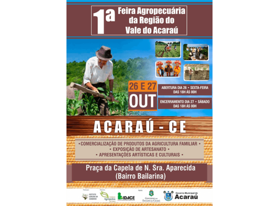 I Feira Agropecuária da Região do Vale do Acaraú