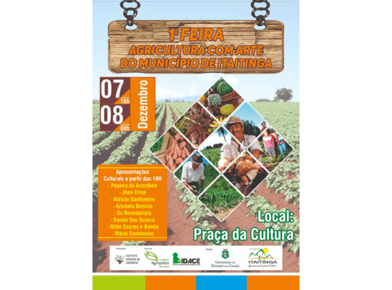 I Feira Agricultura com Arte do Município de Itaitinga